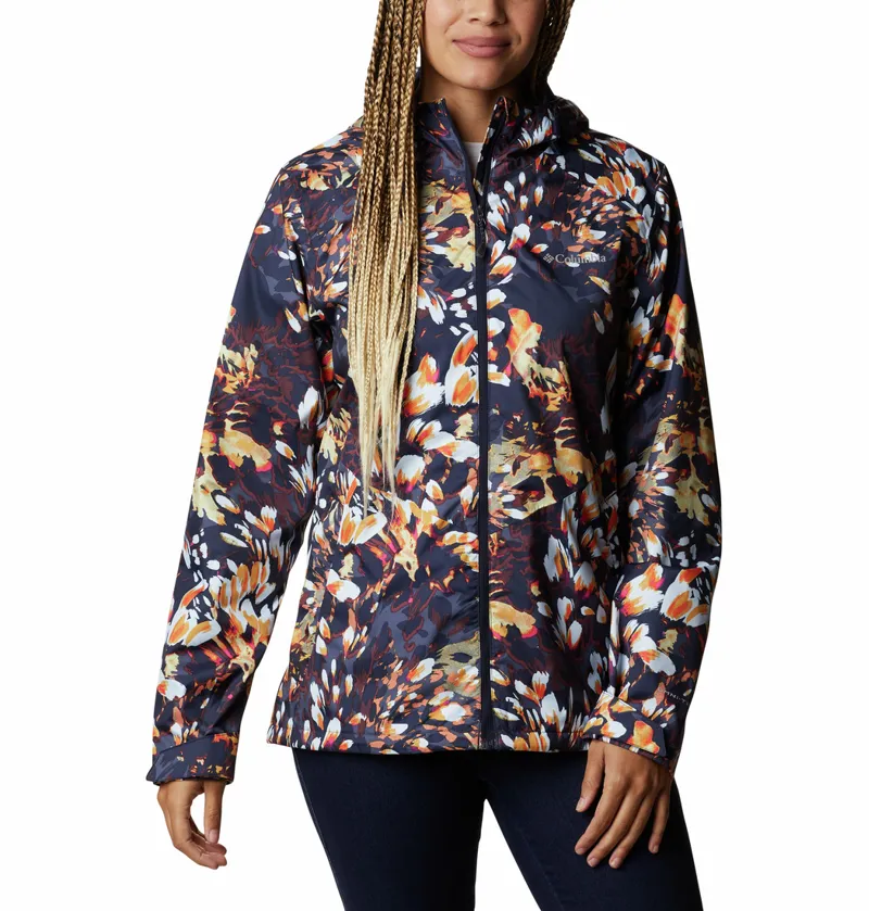 Columbia Women's Splash a Little II Jacket in Dark Nocturnal Florescence Print